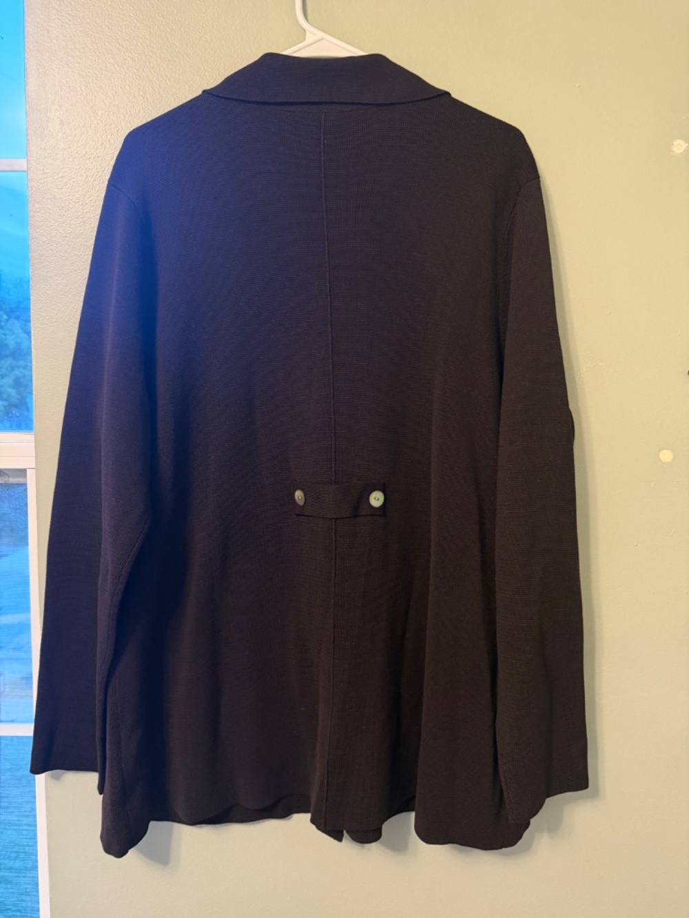EILEEN FISHER Silk Blend Cardigan Women’s 1X Brown - Picture 3 of 5